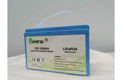 China Lifepo4 Solar Battery 12v rechargeable lithium battery pack 12V 100AH supplier