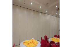 China Mobile Operable Partition Walls Cost Folding Acoustic Room Dividers For Auditorium supplier
