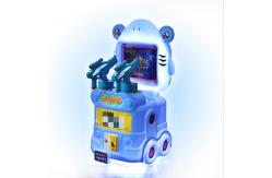 China Dreamland Coin Operated Children Press Button Machine Shark Baby Kids Game Machine supplier