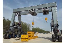 China Heavy Duty 200t MG Double Beam Mobile Gantry Cranes 5m-32m Span supplier