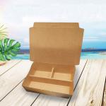 Food Paper Box Multi-Lattice Dining Box for sale