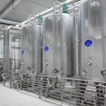 SUS304 / 316L Dairy Processing Plant Pasteurized Milk Processing Line 1 Year Warranty for sale