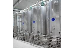 China SUS304 / 316L Dairy Processing Plant Pasteurized Milk Processing Line 1 Year Warranty supplier