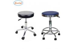 China Antistatic Industrial Lab Chairs And Stools Practical With PU Leather Top supplier