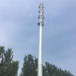 Telephone Monopole Telecommunications Tower Gsm Television Pole for sale