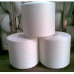 45S/2 Poly Poly Core Spun Thread Raw White Bright High Strength Excellent Evenness for sale