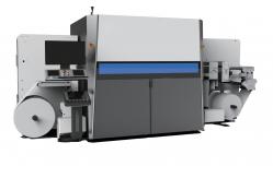China High Precision Printhead Digital Pet BOPP PE Label Printing Machine supplier