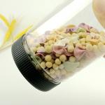 20oz 600ml Round Plastic Food Jars With Screw Lid