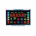Customized 7 Segment LCD Display Ozone Anion Disinfection Machine Fresh Air Controller VA Black Background LCD For Oximeter for sale