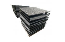 China Rectangular Hex High Alumina Ceramic Tiles Ceramic Rubber Composite Liner supplier