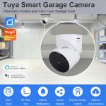 Wifi Garage Monitor Camera Mini Garage Door Camera Night Vision