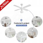 DC Modern Traditional Ceiling Fan Pull Chain Switch 4 MDF Blades