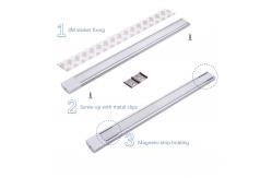 China 25mm 6.5W Undermount LED Cabinet Lights IR Sensor PIR Wardrobe Lights supplier