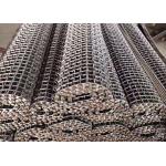 Flat 310 Stainless Steel Wire Mesh Conveyor Belt Customized Hole Shape for sale