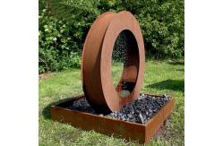 China Process Welding Corten Steel Garden Features Outside supplier