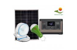China ABS 120W Solar Home Portable System  Solar Generator For Home supplier