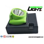 ATEX 13000lux LED Miner Cap Lamp 240lum For Industrial Mining Lighting