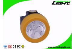 China Cree 3.8Ah Coal Miner Cap Lights With Charging Indication 10000 Lux supplier