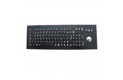 China Panel Mount Koisk Mechanical Keyboard Waterproofs With 38mm Trackball FN Keys supplier