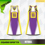 Fast Dry Sublimated Female Netball A Line Dress XS-5XL Size for sale