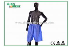 China Waterproof Breathable and Flexible Disposable Exam Polypropylene Shorts pants supplier