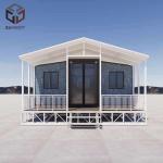 Grade 8 Earthquake Resistance 20FT Premade Houses with Broken Bridge Aluminum Window