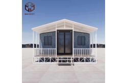 China Grade 8 Earthquake Resistance 20FT Premade Houses with Broken Bridge Aluminum Window supplier