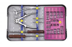 China Gather ACDF Spine Surgery Anterior Cervical Plate Instrument Set Screw Tray supplier