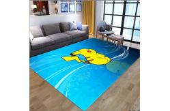 China New Style Pokemon Cartoon Children's Crystal Velvet Living Room, Bedroom Living Room Floor Carpets supplier