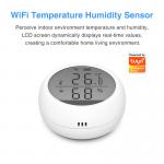 Tuya WIFI Temperature Humidity Sensor Indoor Smart Remote Control With LCD Display for sale