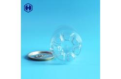China Food Grade Plastic Coke Can Low Barrier Clear Round Plastic Tubs supplier