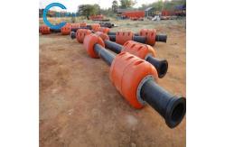 China 10mm Thickness HDPE Pipe Floater With Good Flexibility And 15MPa Tensile Strength supplier