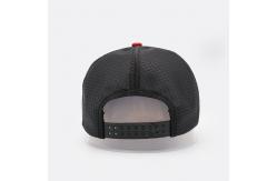 China Classic 5 Panel Trucker Cap With Curved Brim Mesh Plastic Buckle Cap supplier