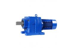 China High Torque R Series Straight Shaft Helical Gearbox Speed Reducer supplier