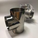 Seamless 16 Inch Carbon Steel Equal Tee Pipe Fittings Mt Test for sale