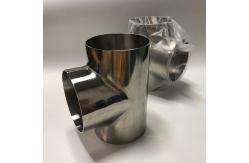 China Seamless 16 Inch Carbon Steel Equal Tee Pipe Fittings Mt Test supplier