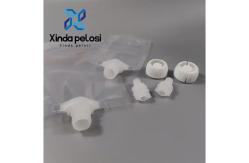 China Plastic Spout Caps Recyclable Anti Choke Pouch Spout With Spout Cap Rounded supplier