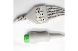China Patient Monitor TPU Snap Connector ECG Electrode Leadwires supplier