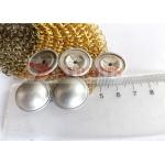 Fast Type 22mm Stainless Steel Insulation Dome Caps For Locked Lacing Anchors for sale