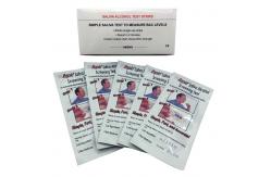 China One Step Alco Screen Saliva Alcohol Test Strips High Accuracy OEM Packaging supplier