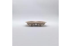 China Compostable Fruit Biodegradable Bagasse Tableware Food Container With Hole supplier