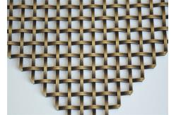 China Architecture Building Anodic Oxidation Decorative Wire Mesh Woven Sheets sUS316 supplier