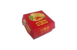 China Custom Made Paper Box For Burger King Packaging , Hamburger Paper Box supplier