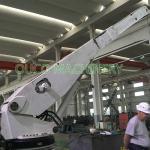 1T 4M Mini Yacht Marine Cranes With Telescopic Boom for sale