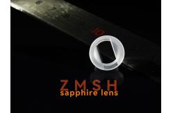 China Monocrystalline Synthetic Sapphire Optical Windows Glass With Step supplier