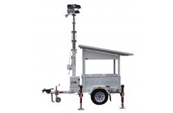 China Solar Light Tower With 2*420W solar panels For Construction Sites Lighting supplier