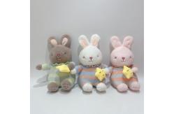 China 23CM Lovely Sitting Animal Rabbit Plush Toy For Kids supplier