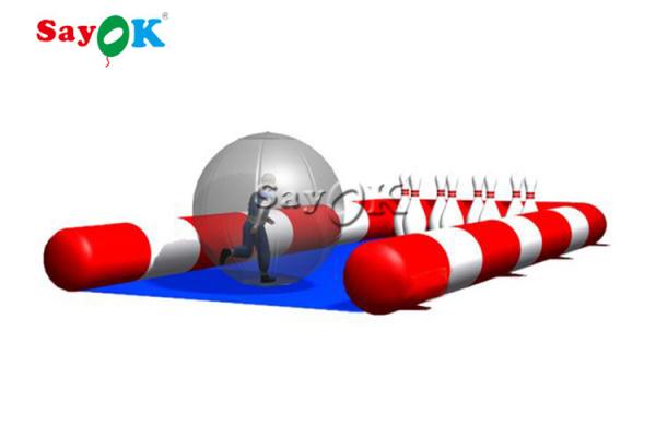 Inflatable Wrestling Ring Customized Inflatable Human Bowling Equipment Inflatable Bowling Alley