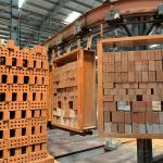 BRICTEC DC Motor Automatic Brick Packaging Equipment Semi Automatic Basket Strapping Machine for sale