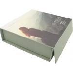 128g Debossed Foldable Cardboard Gift Boxes Custom Magnetic Closure 4C
